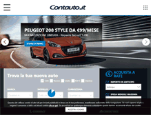 Tablet Screenshot of contauto.it